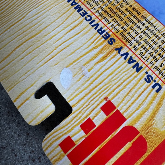 1997 G.I. Joe U.S. Navy Serviceman Fully Posable Figure NWT - Picture 9 of 16